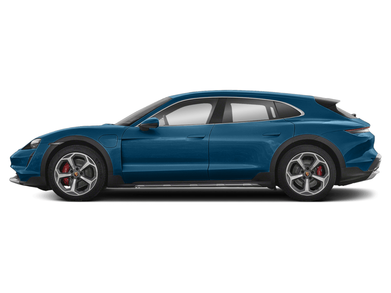 2023 Porsche Taycan Turbo - Profile, facing to the left