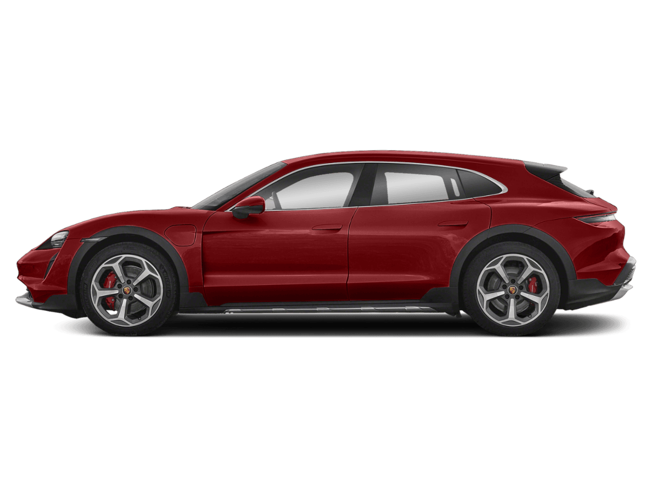 2023 Porsche Taycan Turbo - Profile, facing to the left