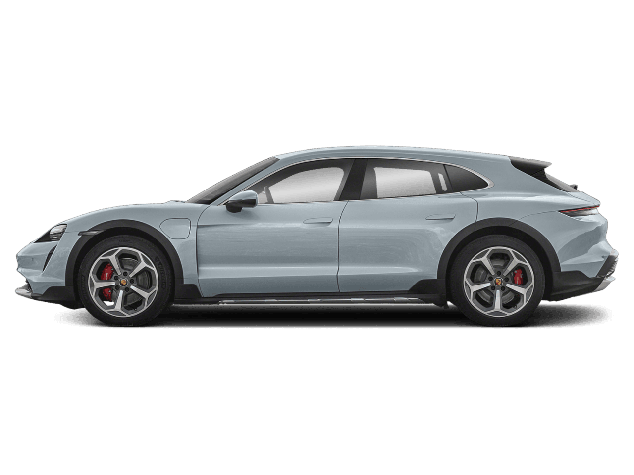 2023 Porsche Taycan Turbo - Profile, facing to the left