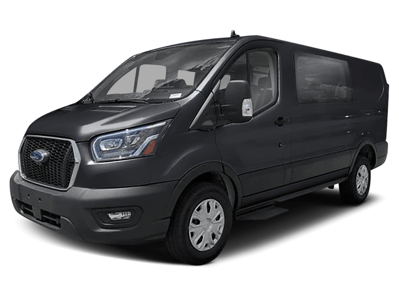 2023 Ford Transit Crew Van  - Front 3/4, facing to the left