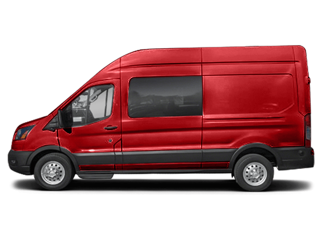 2023 Ford Transit Crew Van T-350 - Profile, facing to the left