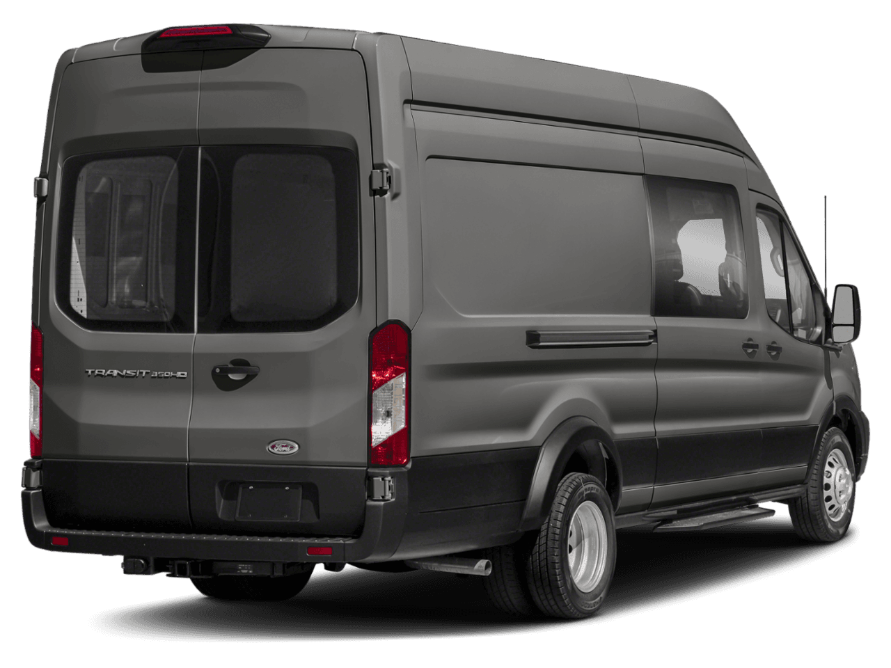 2023 Ford Transit Crew Van  - Rear 3/4, facing to the right