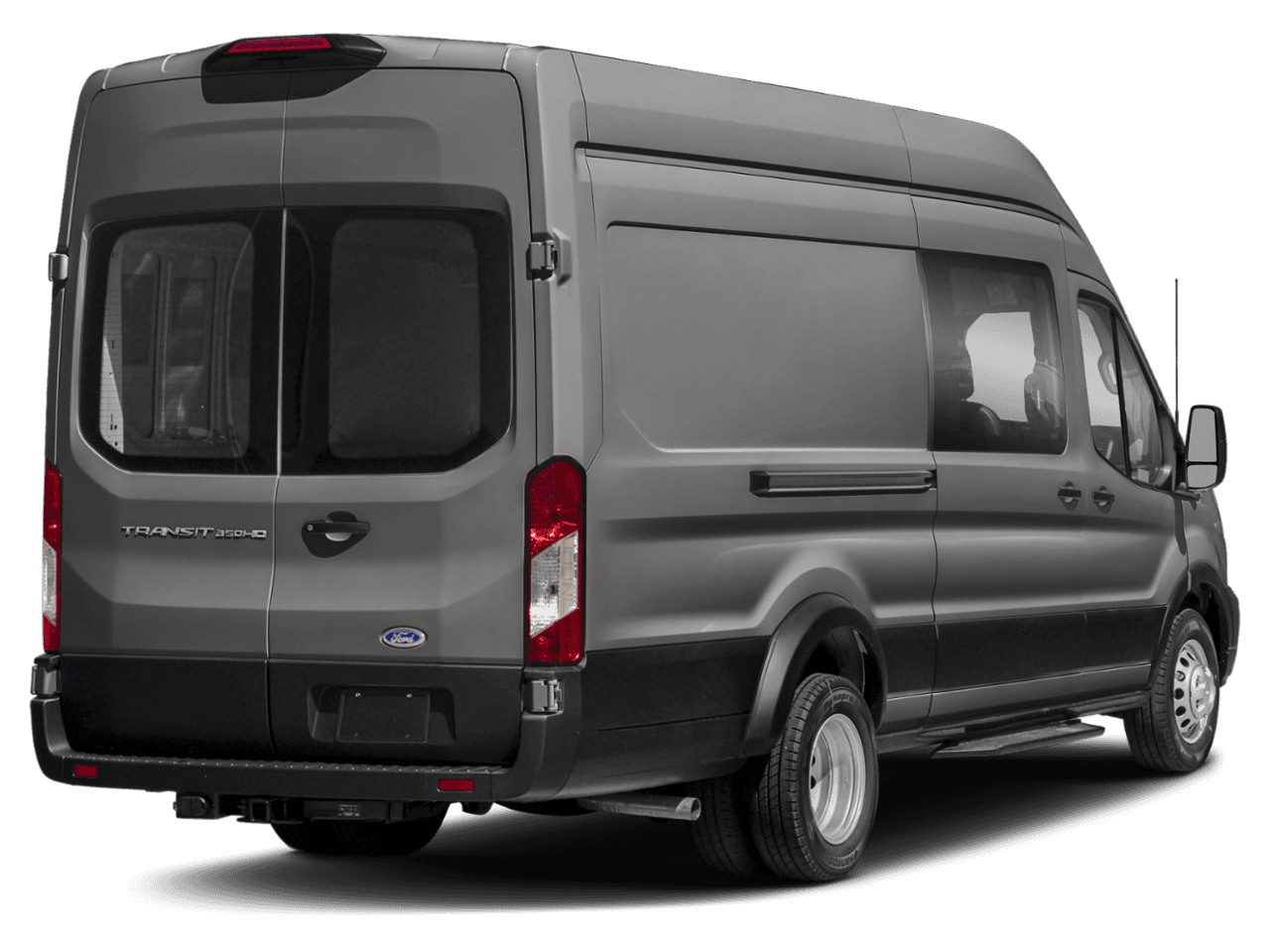 2023 Ford Transit Crew Van  - Rear 3/4, facing to the right