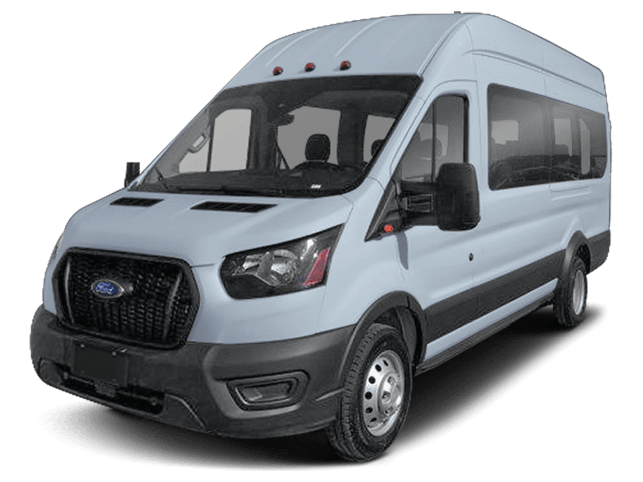 2023 Ford Transit Passenger Wagon XL - Front 3/4, facing to the left