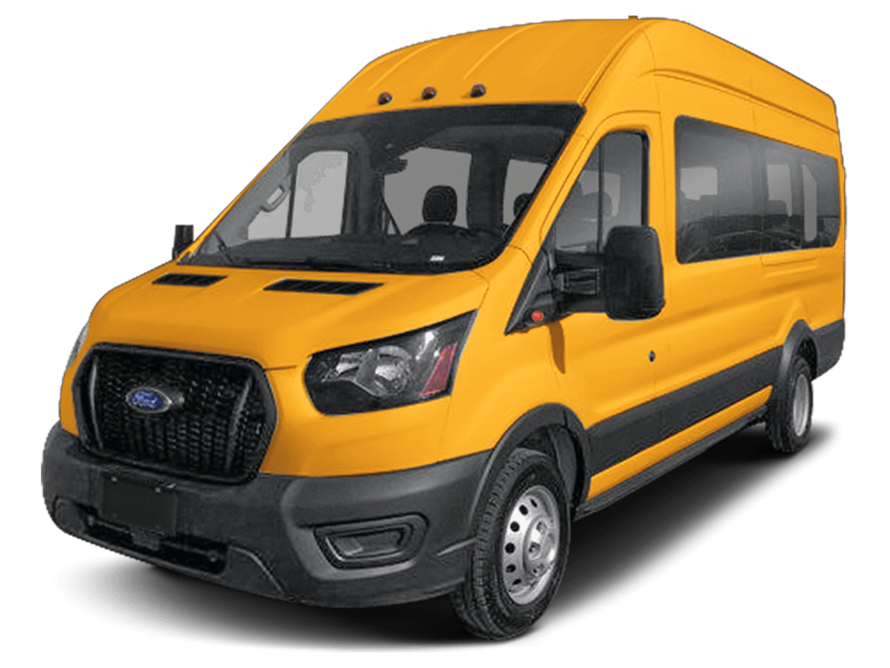 2023 Ford Transit Passenger Wagon XL - Front 3/4, facing to the left