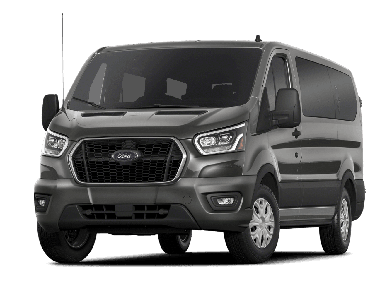 2023 Ford Transit Passenger Wagon XLT - Front 3/4, facing to the left