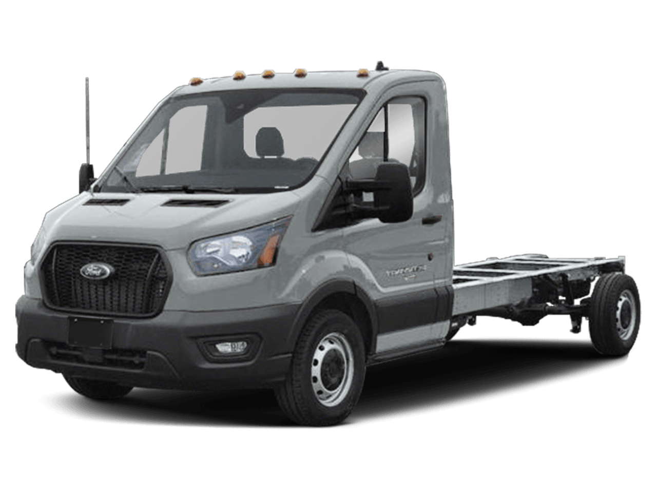2023 Ford Transit Cutaway T-350 - Front 3/4, facing to the left