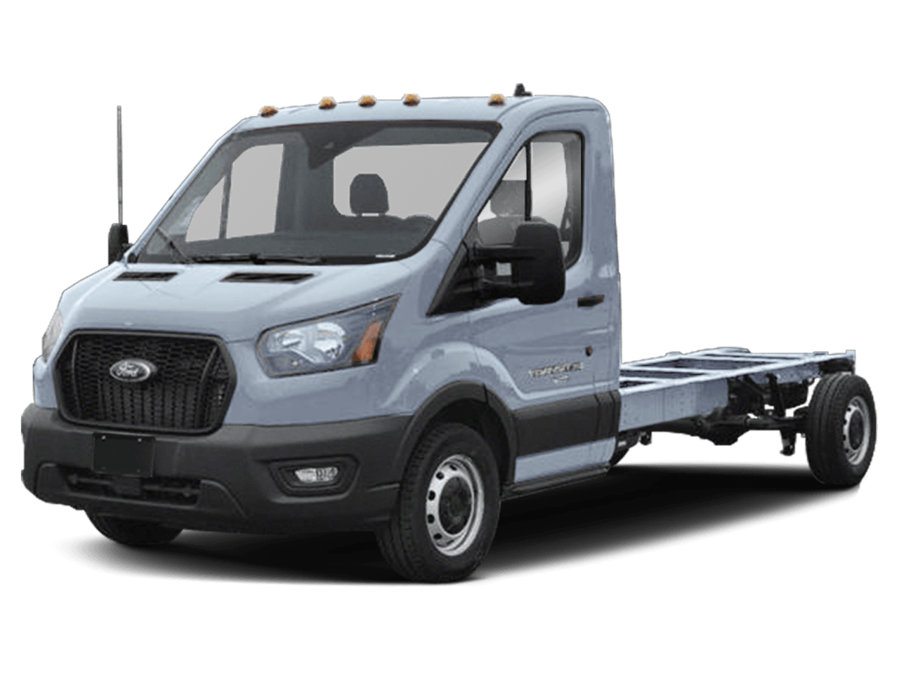2023 Ford Transit Cutaway T-350 - Front 3/4, facing to the left