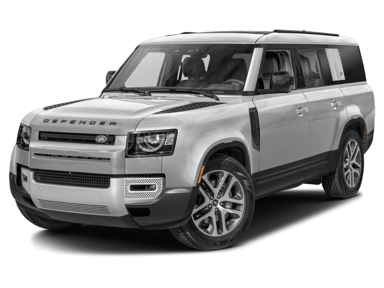 2023 Land Rover Defender 130 - Front 3/4, facing to the left