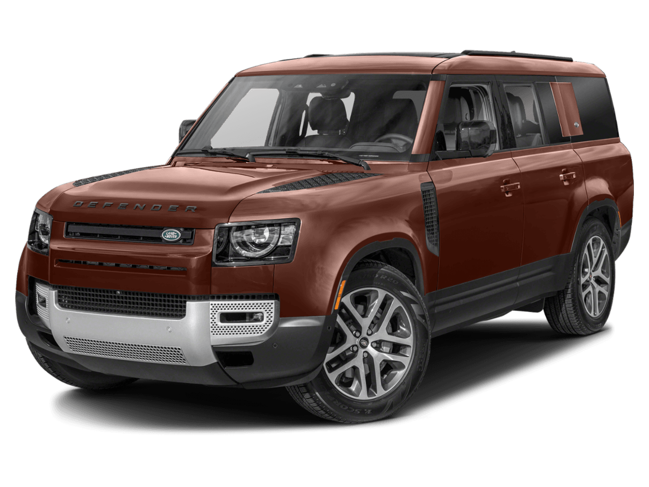 2023 Land Rover Defender 130 - Front 3/4, facing to the left