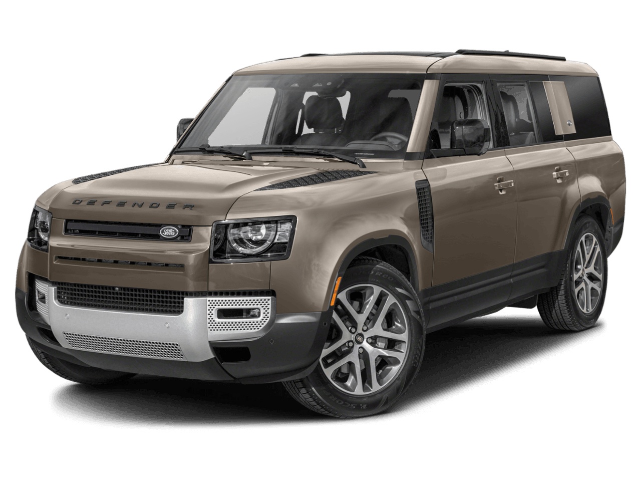 2023 Land Rover Defender 130 - Front 3/4, facing to the left