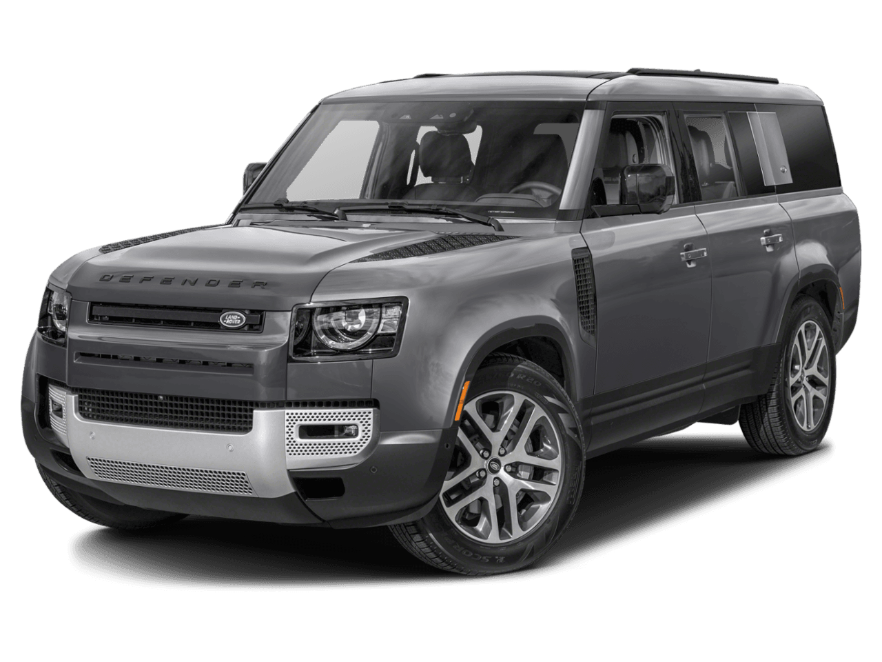 2023 Land Rover Defender 130 - Front 3/4, facing to the left
