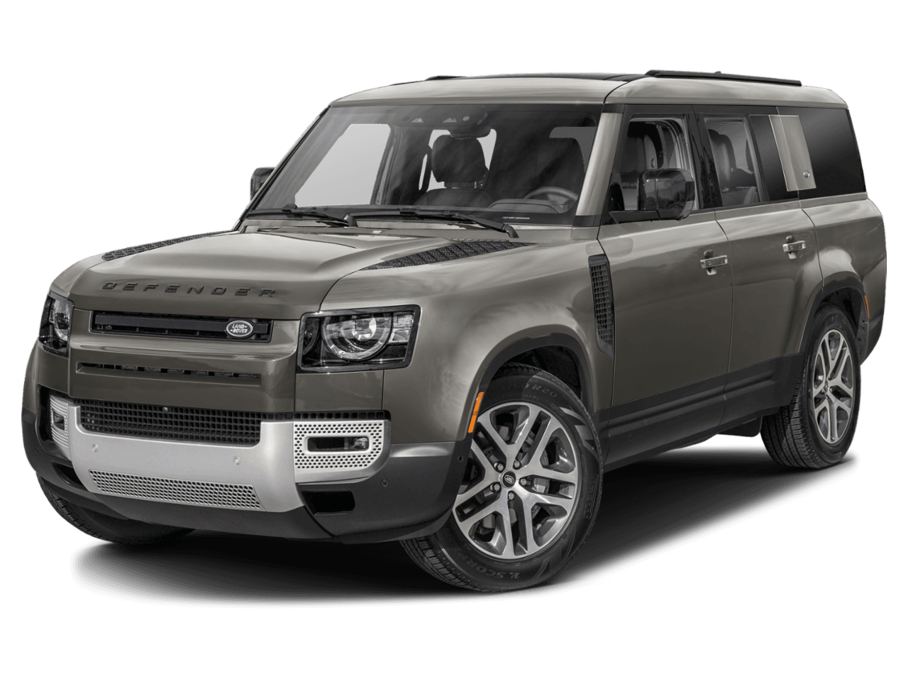 2023 Land Rover Defender 130 - Front 3/4, facing to the left