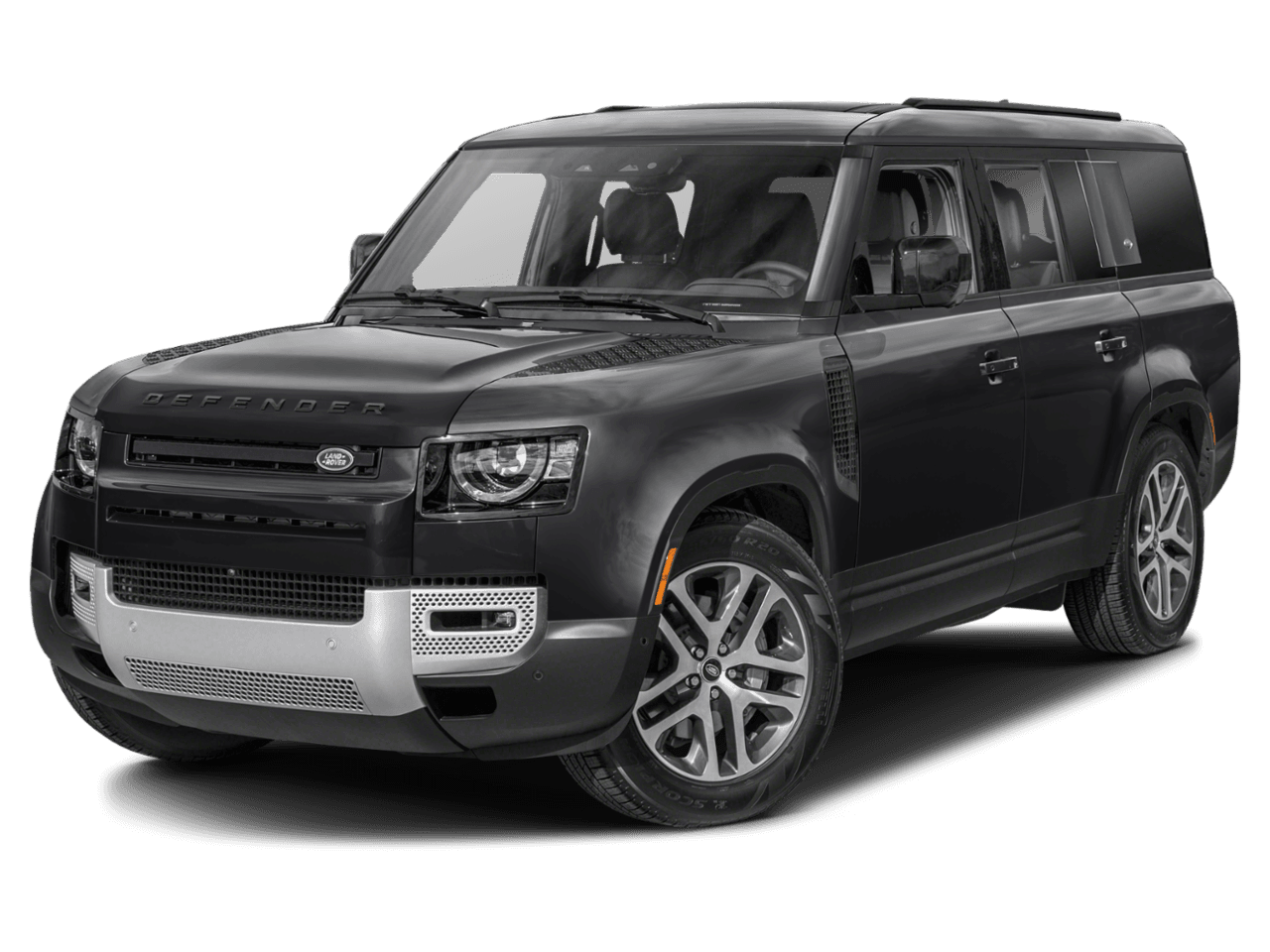 2023 Land Rover Defender 130 - Front 3/4, facing to the left