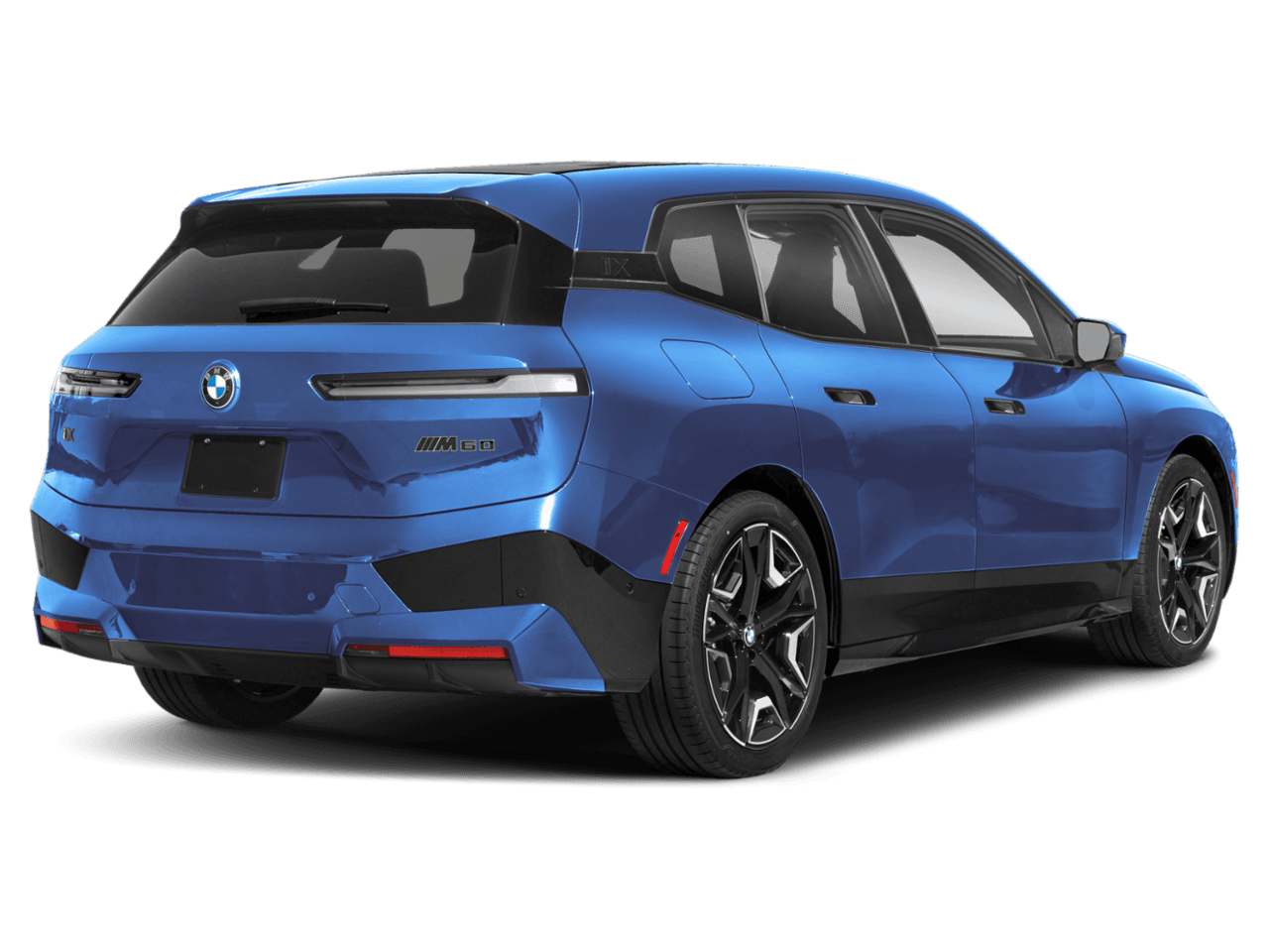 2023 BMW iX xDrive50 - Rear 3/4, facing to the right