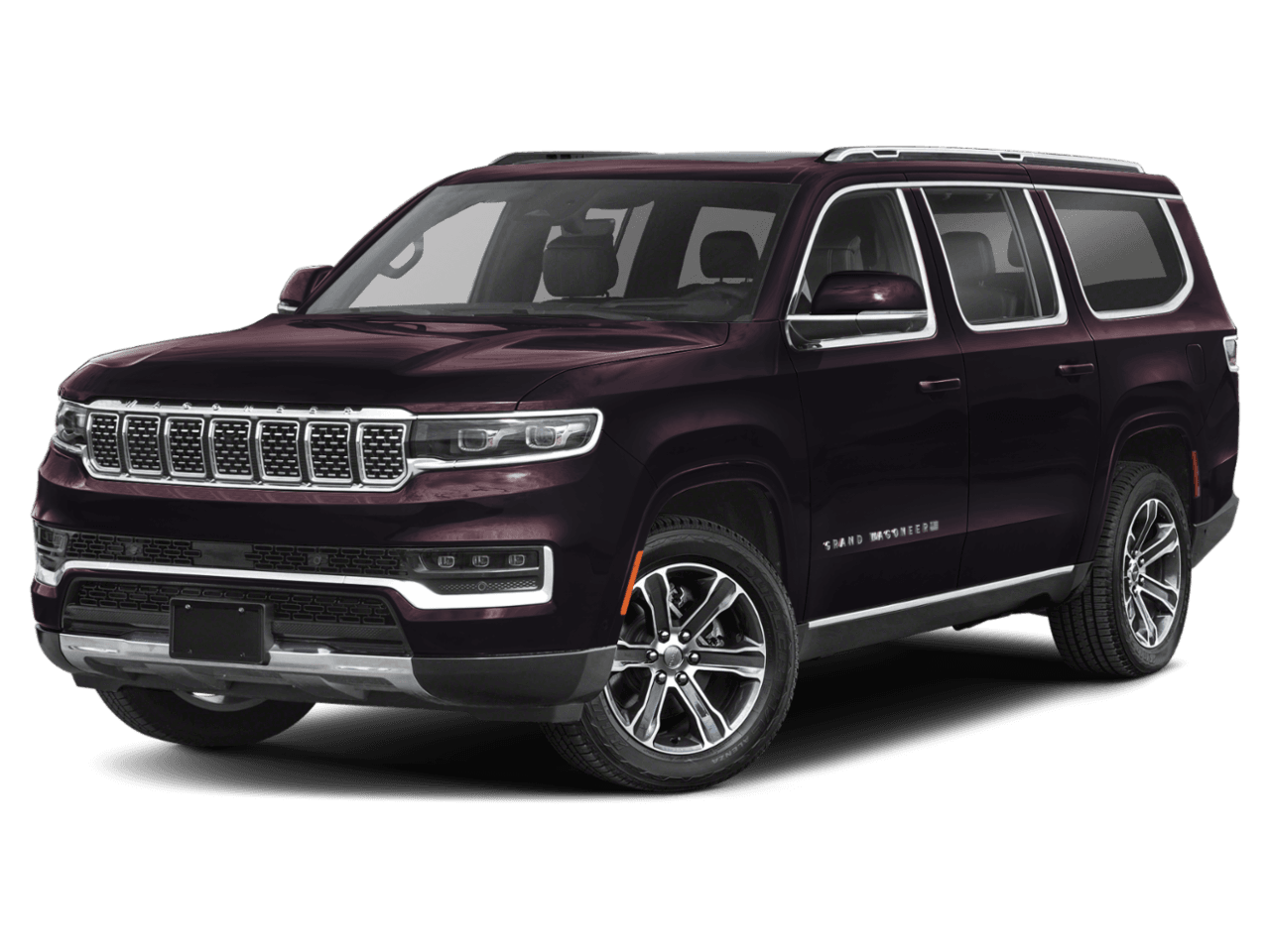 2023 Jeep Grand Wagoneer L Series - Front 3/4, facing to the left