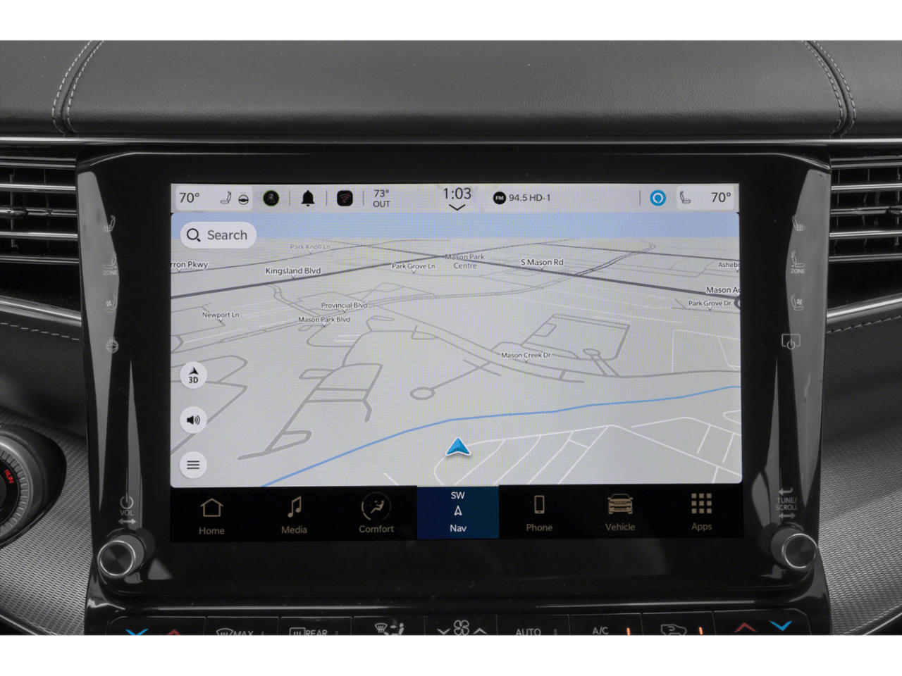 2023 Jeep Grand Wagoneer L Series - Interior Navigation System