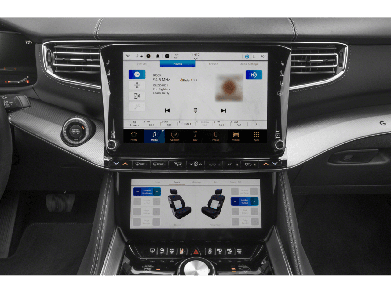 2023 Jeep Grand Wagoneer L Series - Interior Stereo System