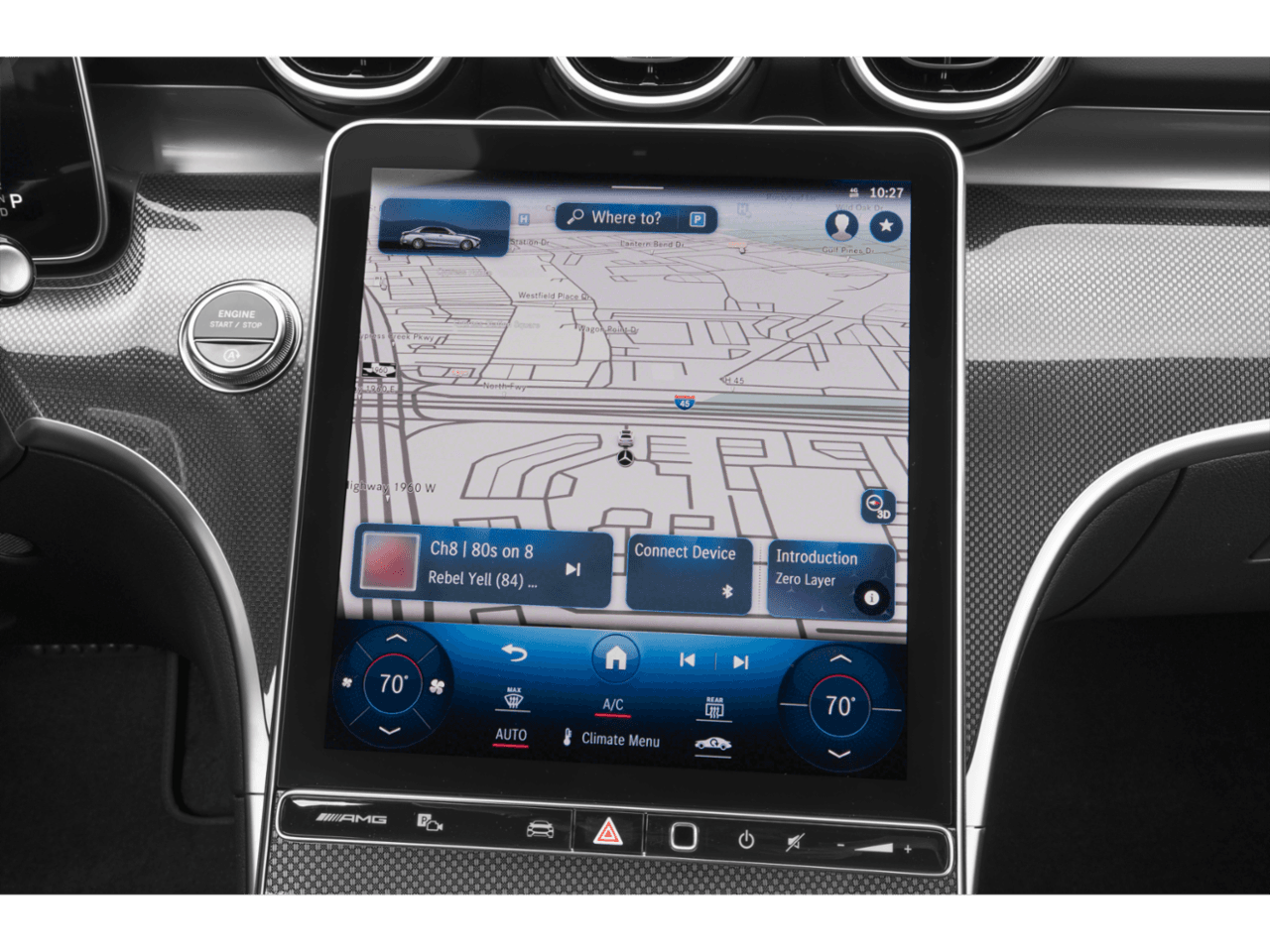 2023 Mercedes-Benz C-Class AMG - Interior Navigation System