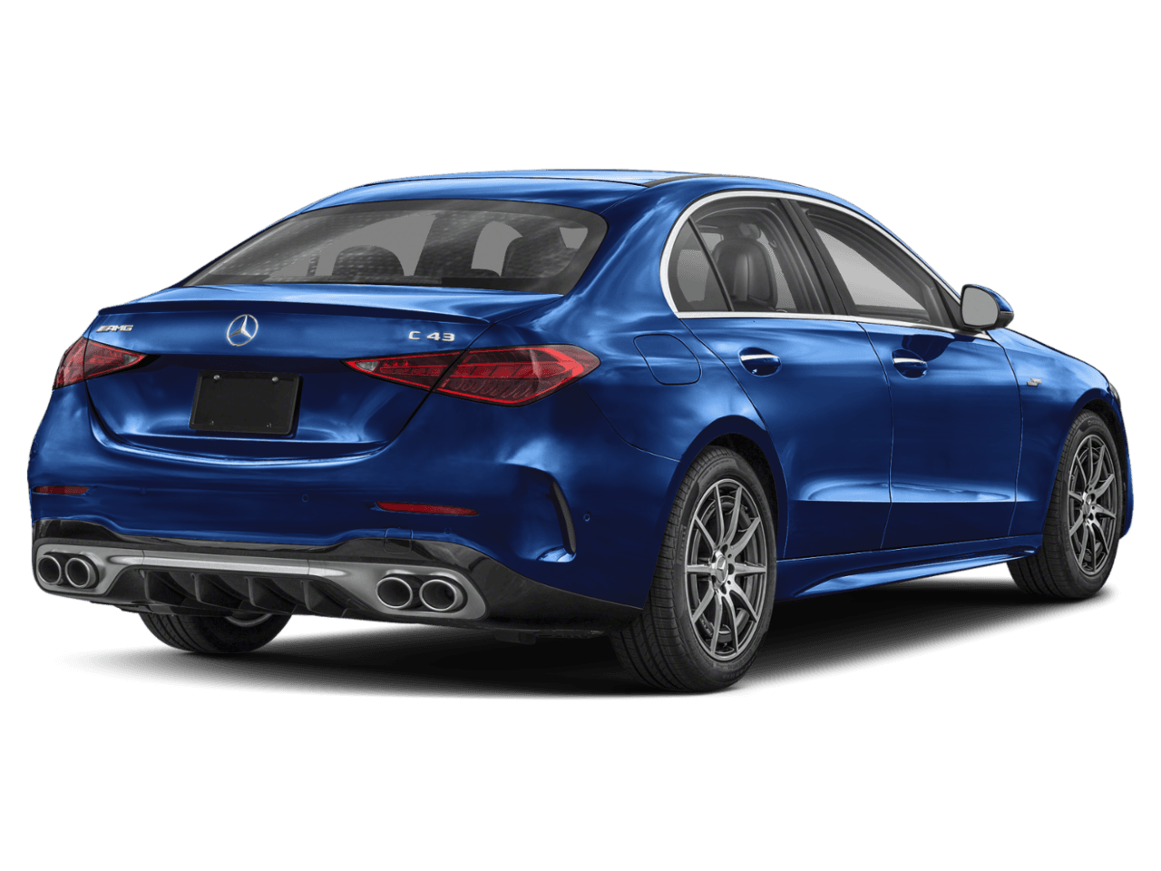 2023 Mercedes-Benz C-Class AMG - Rear 3/4, facing to the right