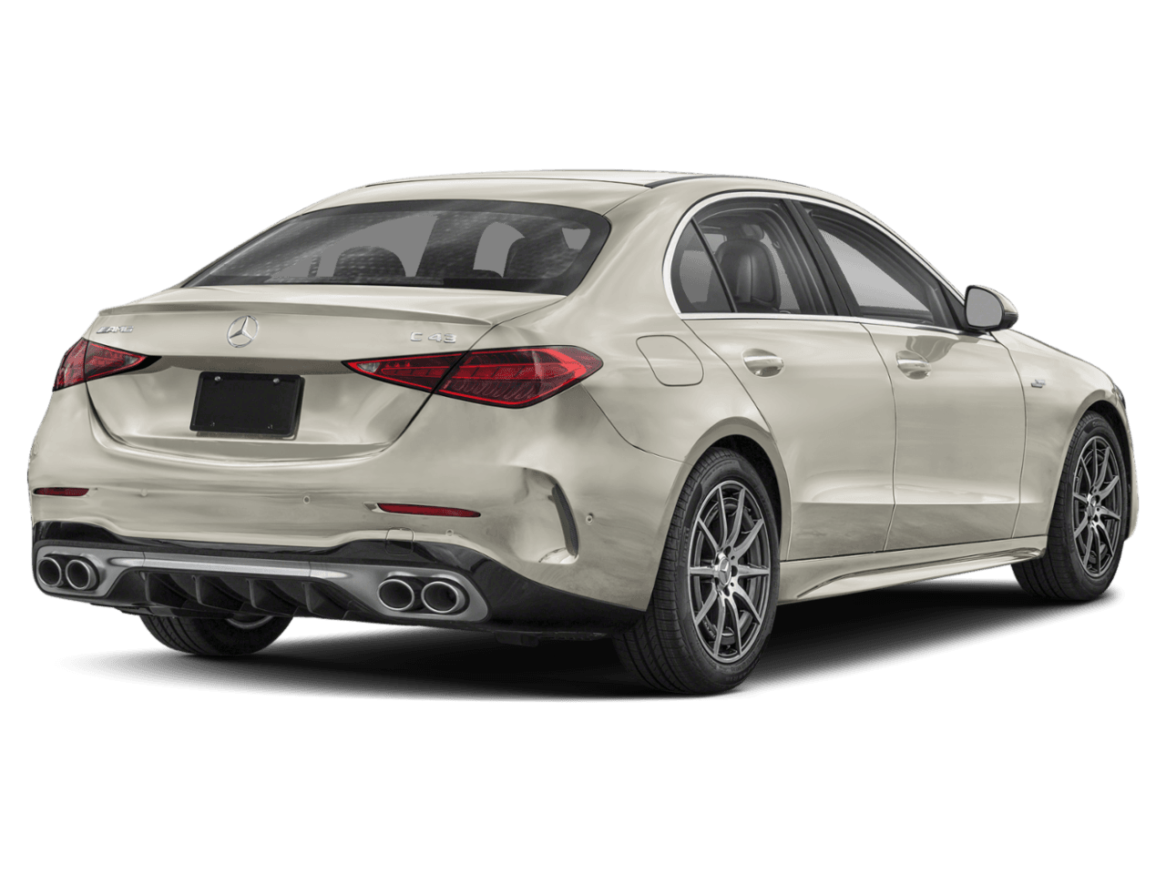 2023 Mercedes-Benz C-Class AMG - Rear 3/4, facing to the right