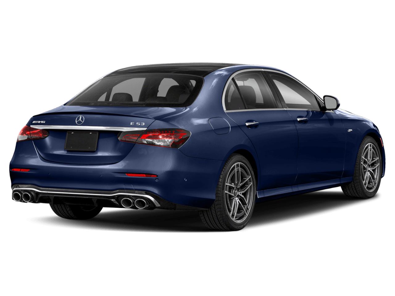 2023 Mercedes-Benz E-Class AMG - Rear 3/4, facing to the right