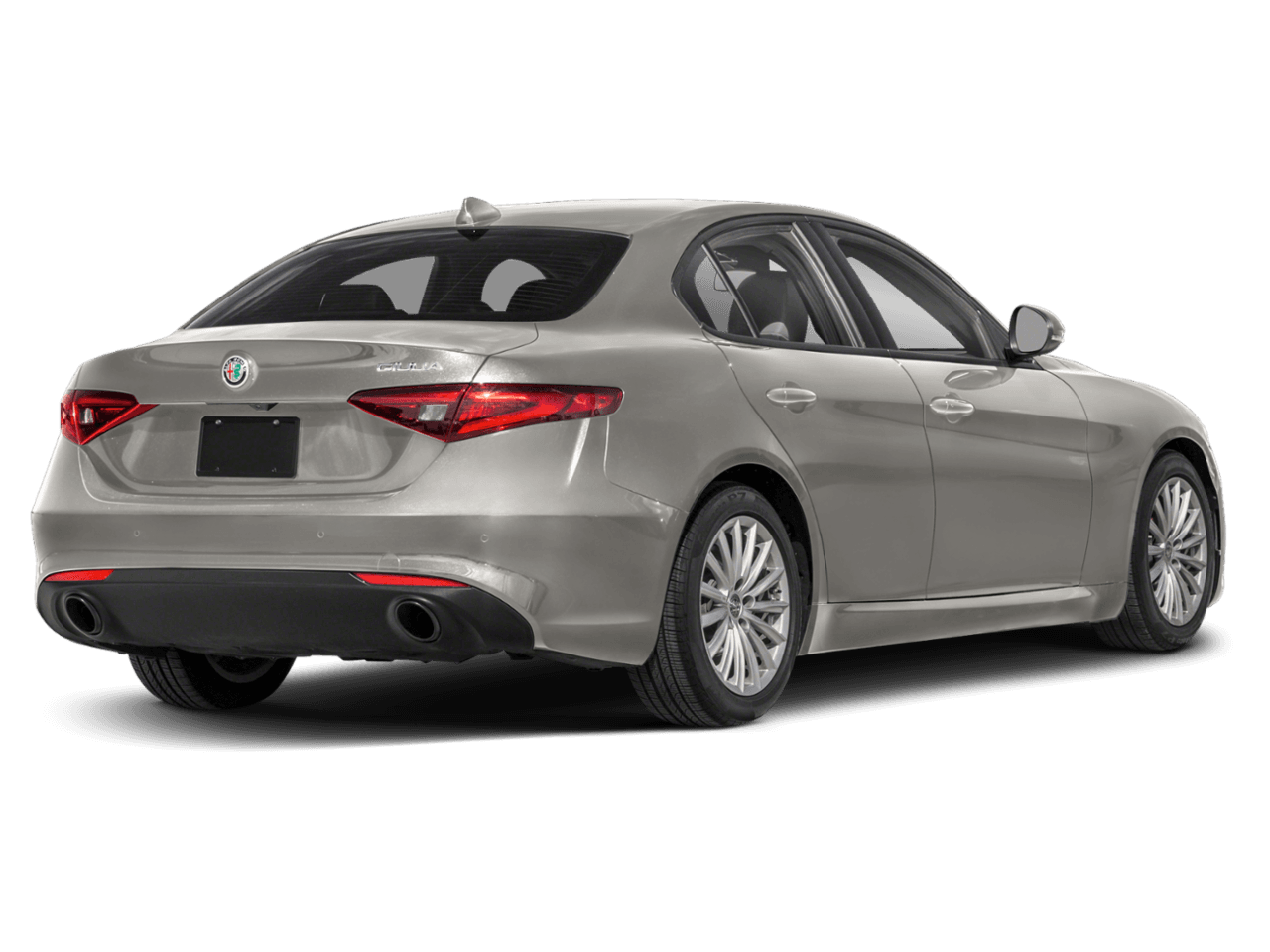 2023 Alfa Romeo Giulia Lusso - Rear 3/4, facing to the right