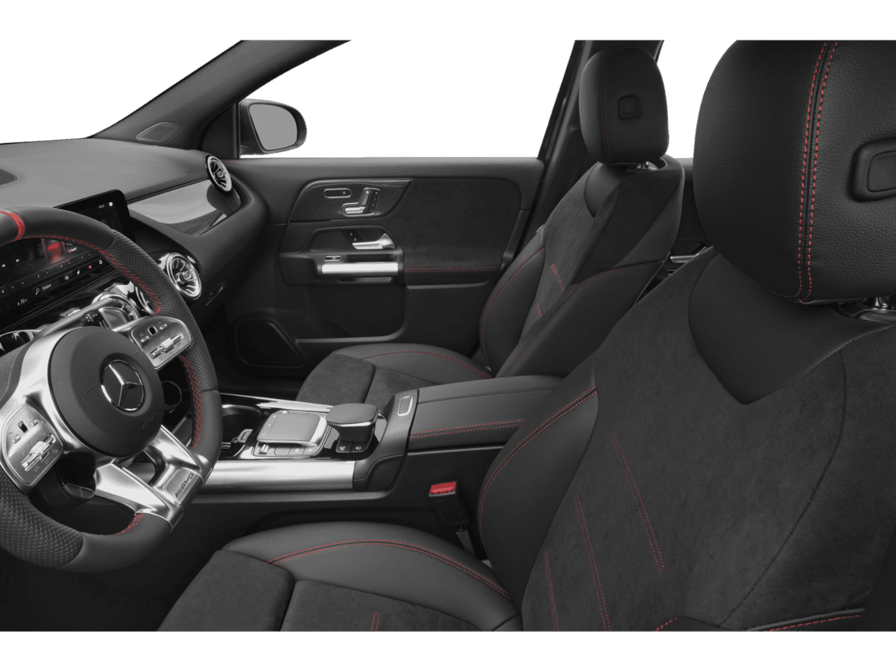 2023 Mercedes-Benz GLA AMG - Interior Driver's Side with Door Open, Front Seat Feature