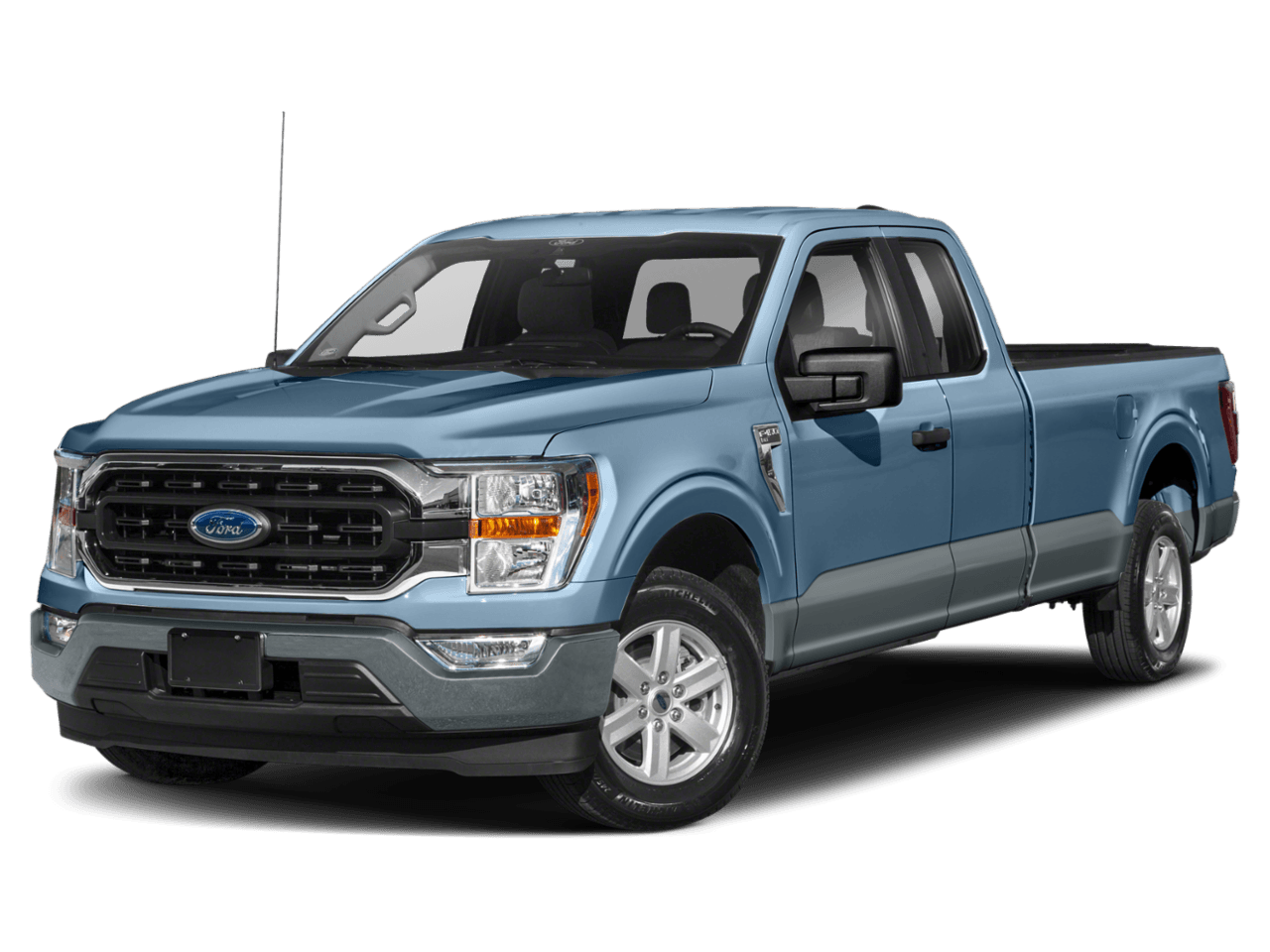 2023 Ford F-150 XLT - Front 3/4, facing to the left