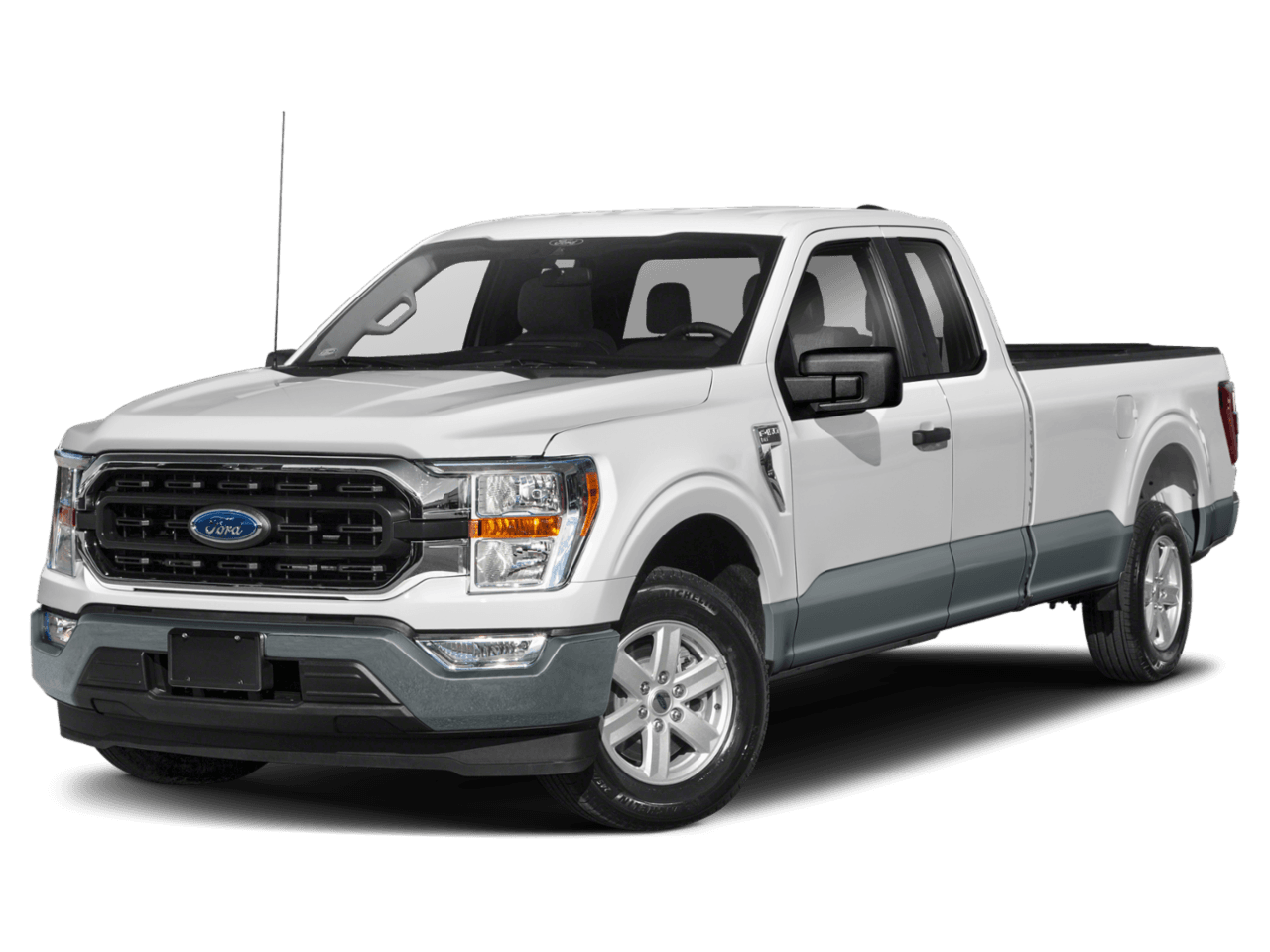 2023 Ford F-150 XLT - Front 3/4, facing to the left