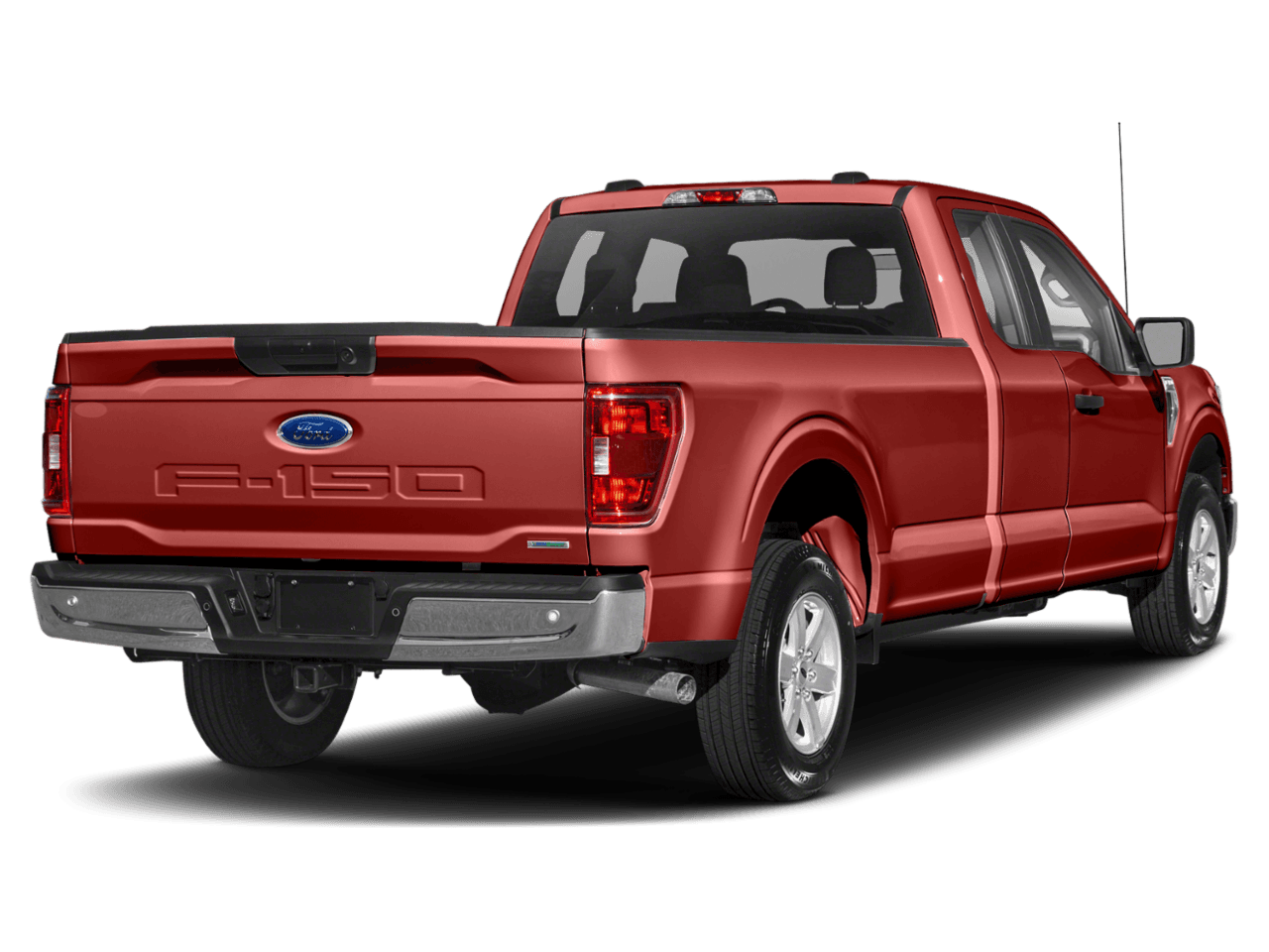 2023 Ford F-150 XLT - Rear 3/4, facing to the right