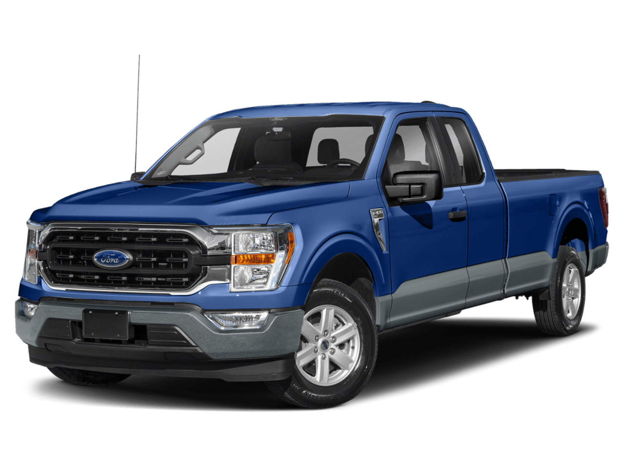 2023 Ford F-150 XLT - Front 3/4, facing to the left