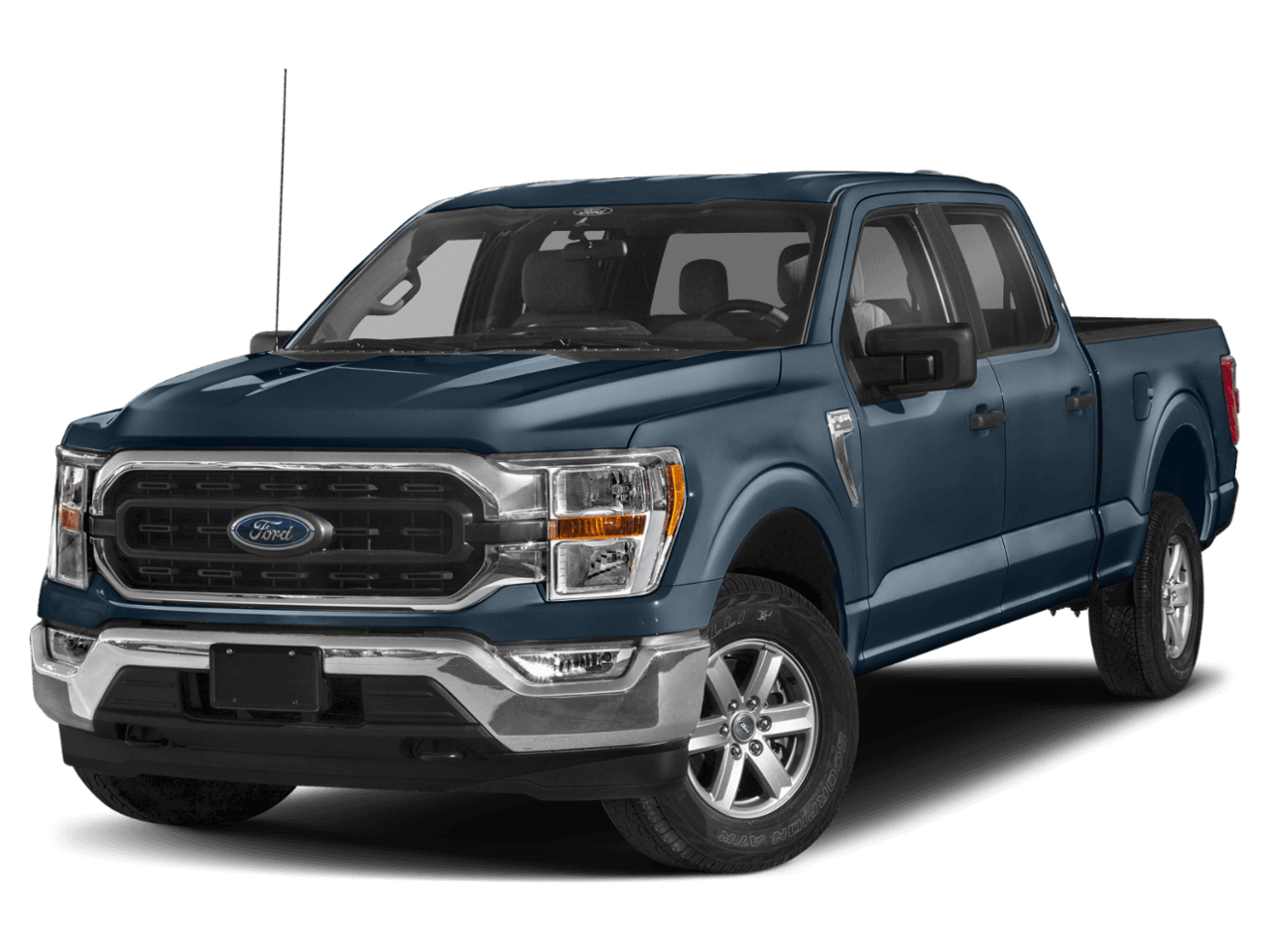 2023 Ford F-150 XLT - Front 3/4, facing to the left