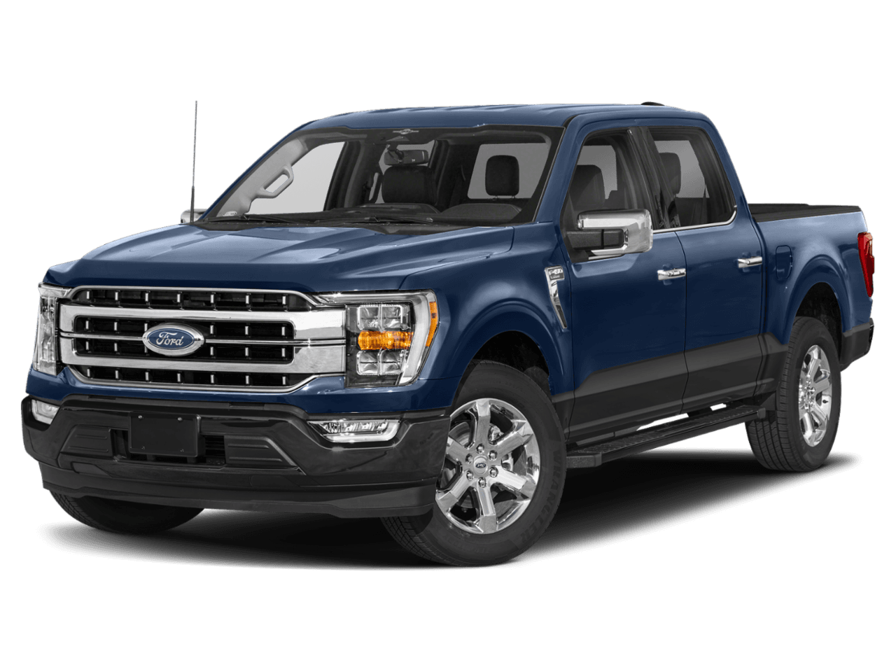 2023 Ford F-150 LARIAT - Front 3/4, facing to the left