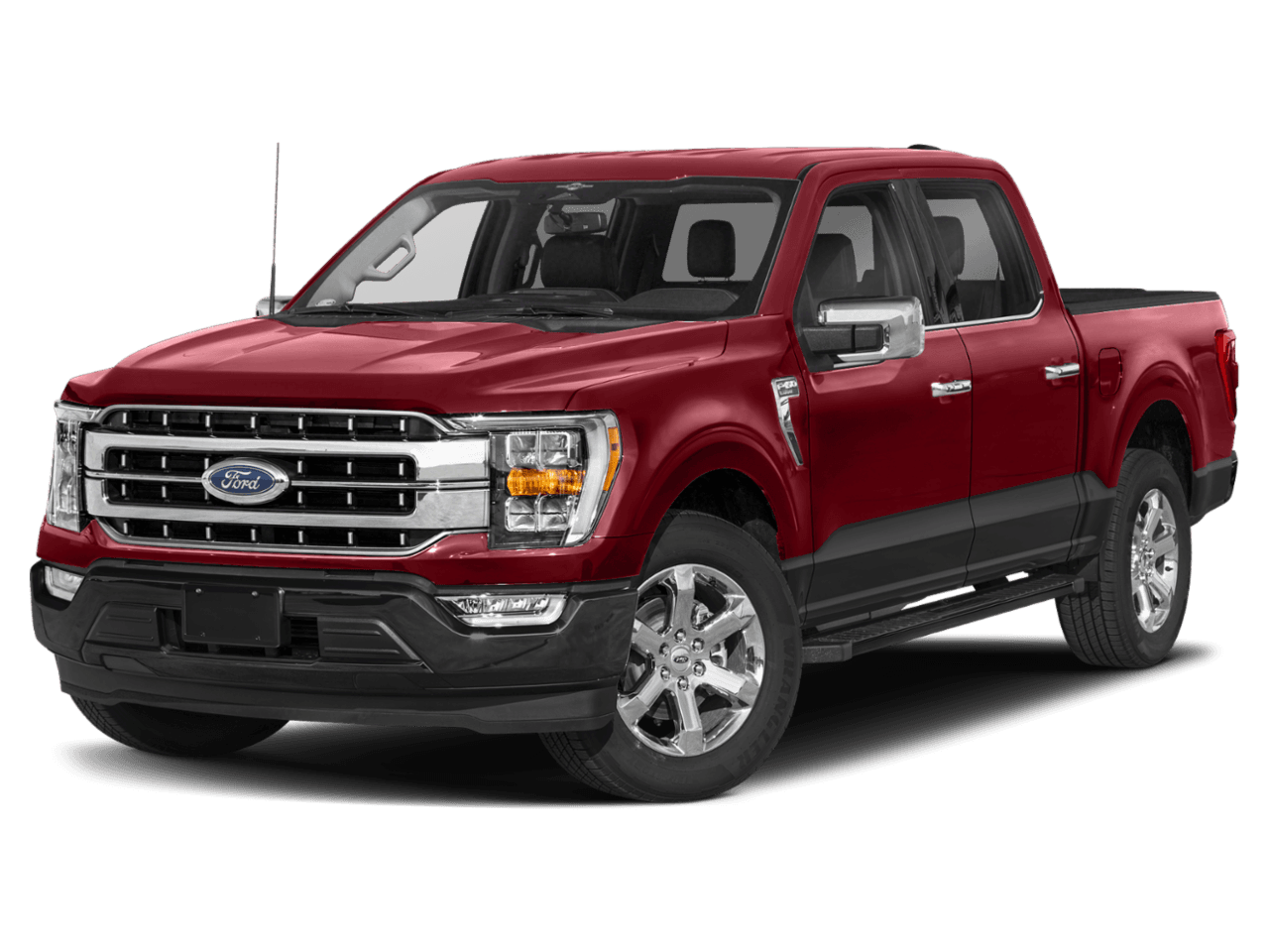 2023 Ford F-150 LARIAT - Front 3/4, facing to the left