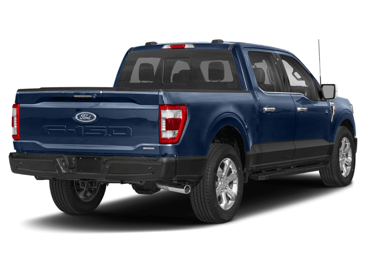 2023 Ford F-150 LARIAT - Rear 3/4, facing to the right