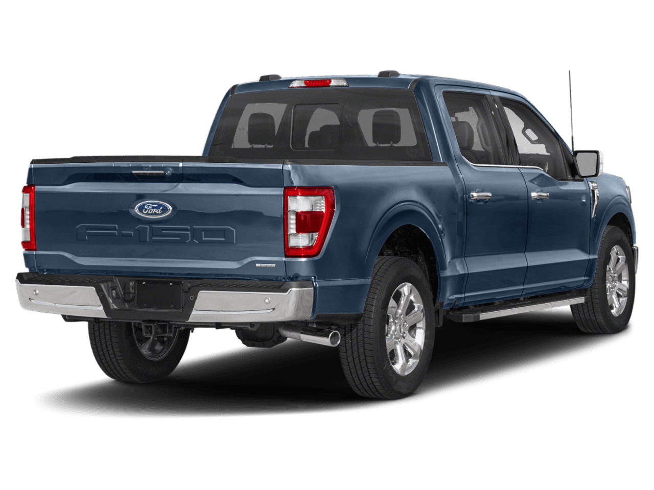 2023 Ford F-150 LARIAT - Rear 3/4, facing to the right