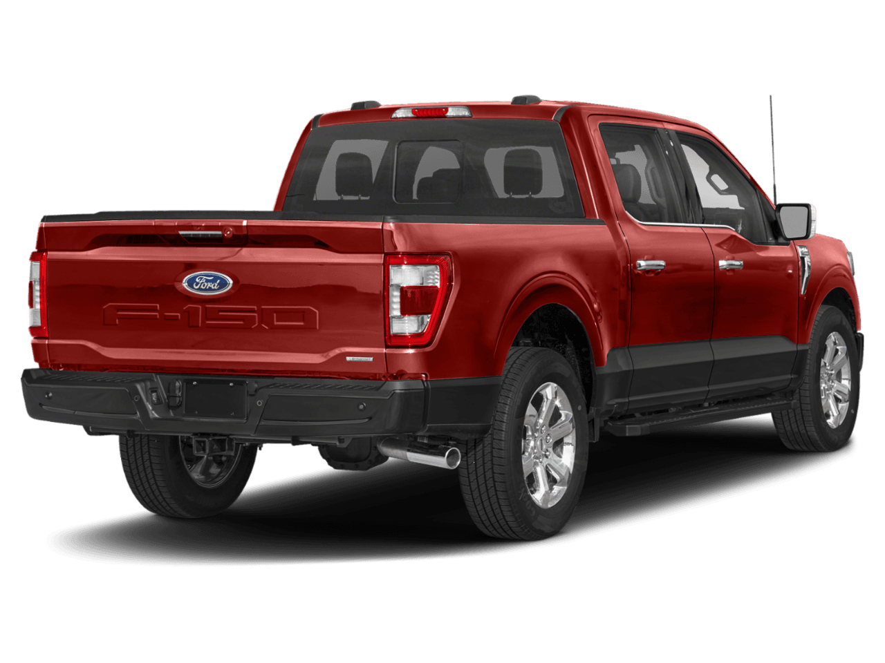 2023 Ford F-150 LARIAT - Rear 3/4, facing to the right