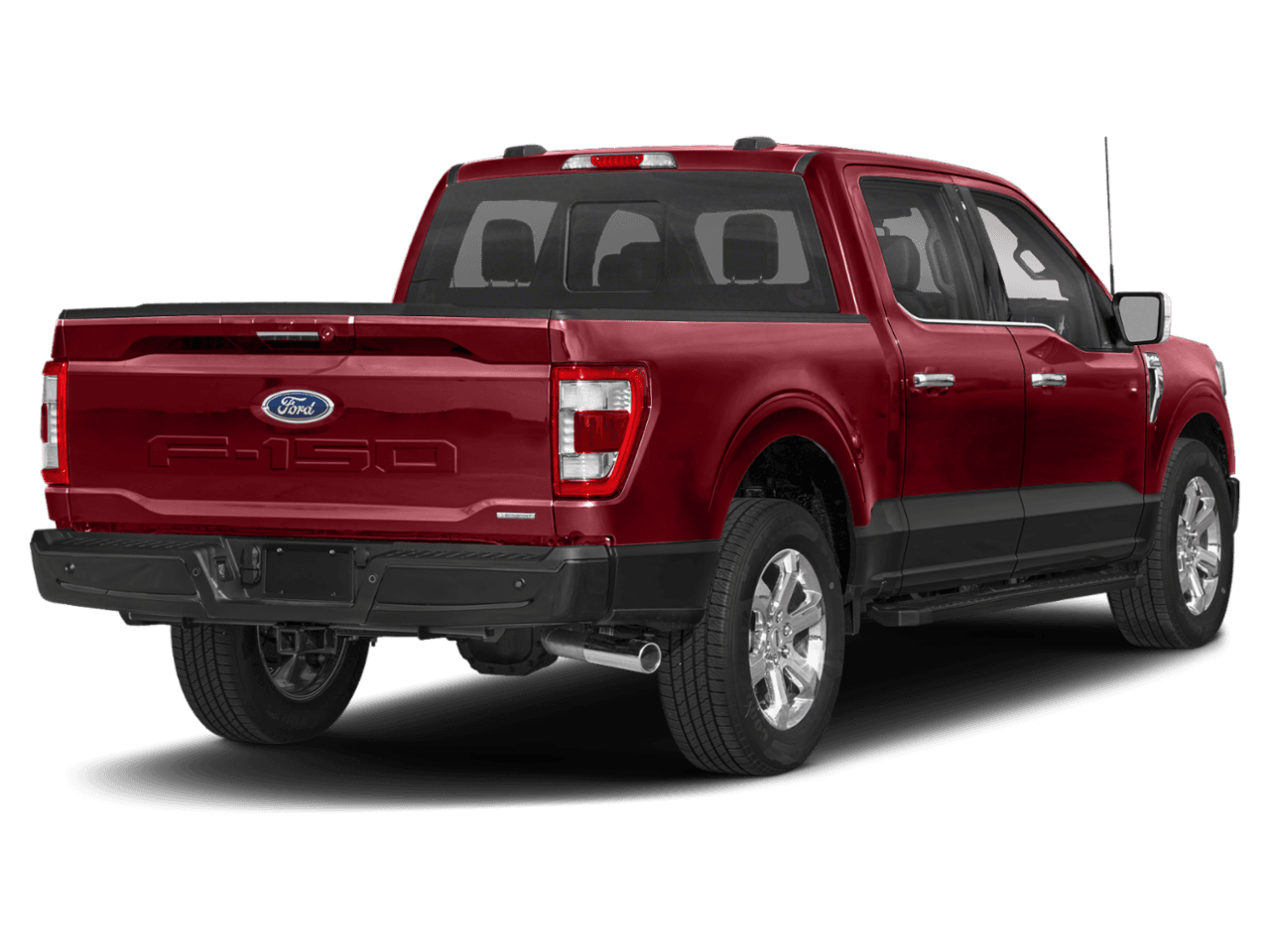 2023 Ford F-150 LARIAT - Rear 3/4, facing to the right