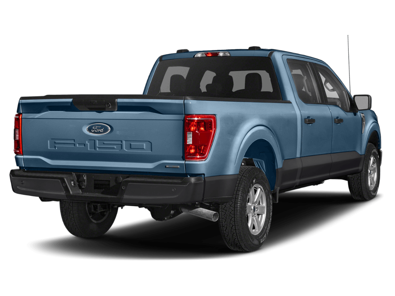 2023 Ford F-150 XLT - Rear 3/4, facing to the right