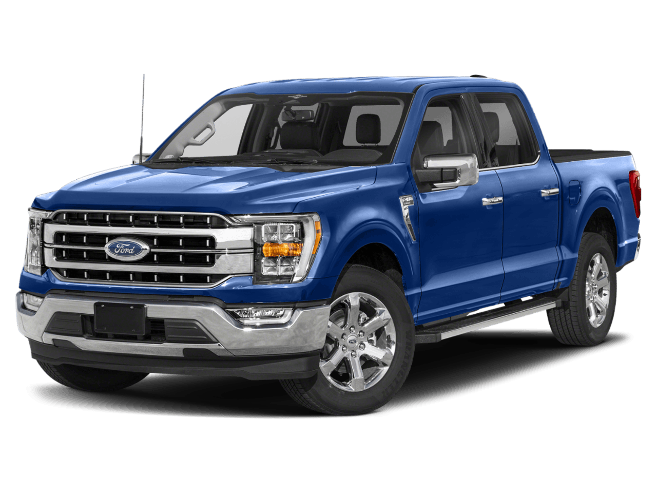 2023 Ford F-150 LARIAT - Front 3/4, facing to the left