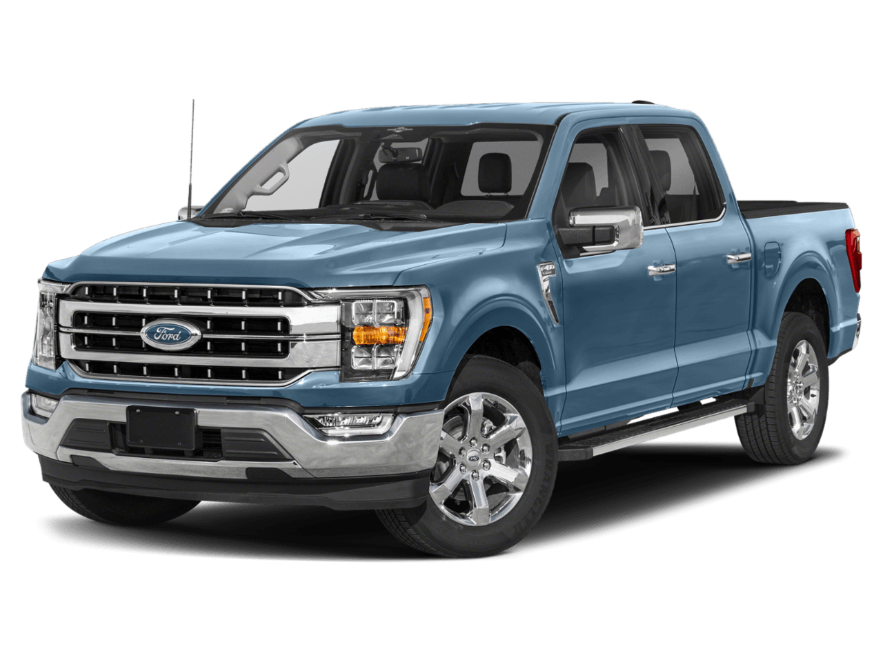 2023 Ford F-150 LARIAT - Front 3/4, facing to the left