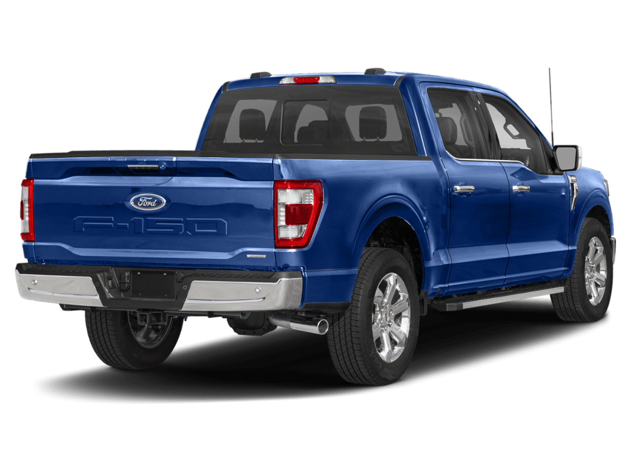 2023 Ford F-150 LARIAT - Rear 3/4, facing to the right