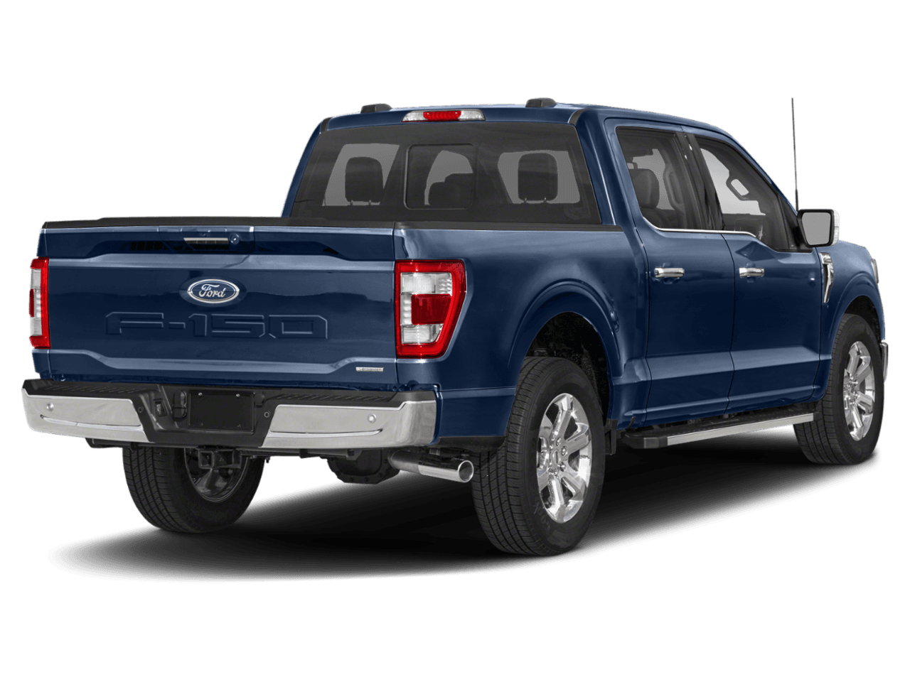 2023 Ford F-150 LARIAT - Rear 3/4, facing to the right