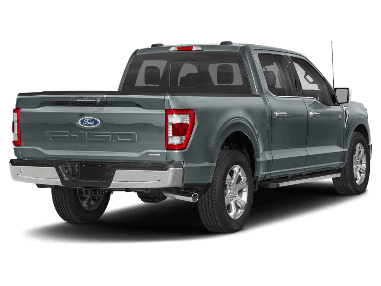 2023 Ford F-150 LARIAT - Rear 3/4, facing to the right