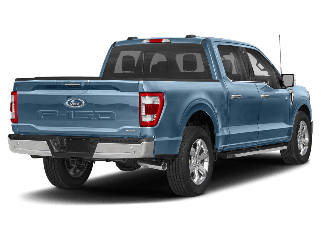 2023 Ford F-150 LARIAT - Rear 3/4, facing to the right