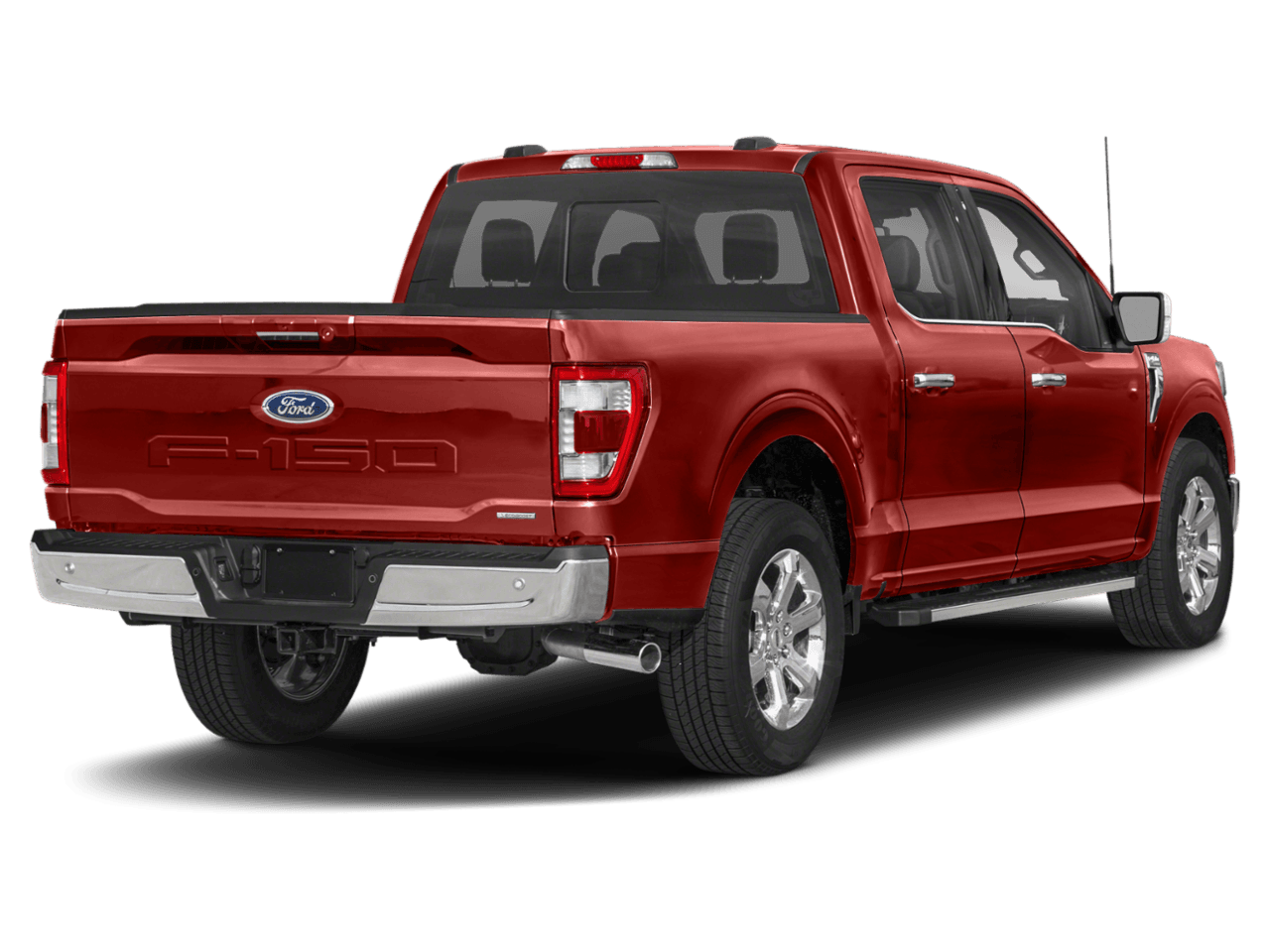 2023 Ford F-150 LARIAT - Rear 3/4, facing to the right