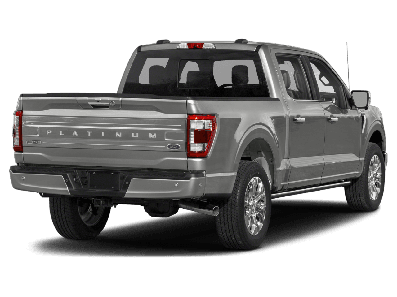 2023 Ford F-150 Platinum - Rear 3/4, facing to the right