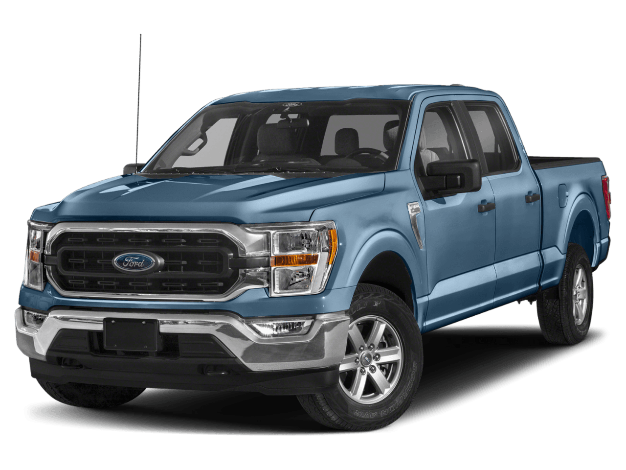 2023 Ford F-150 XLT - Front 3/4, facing to the left