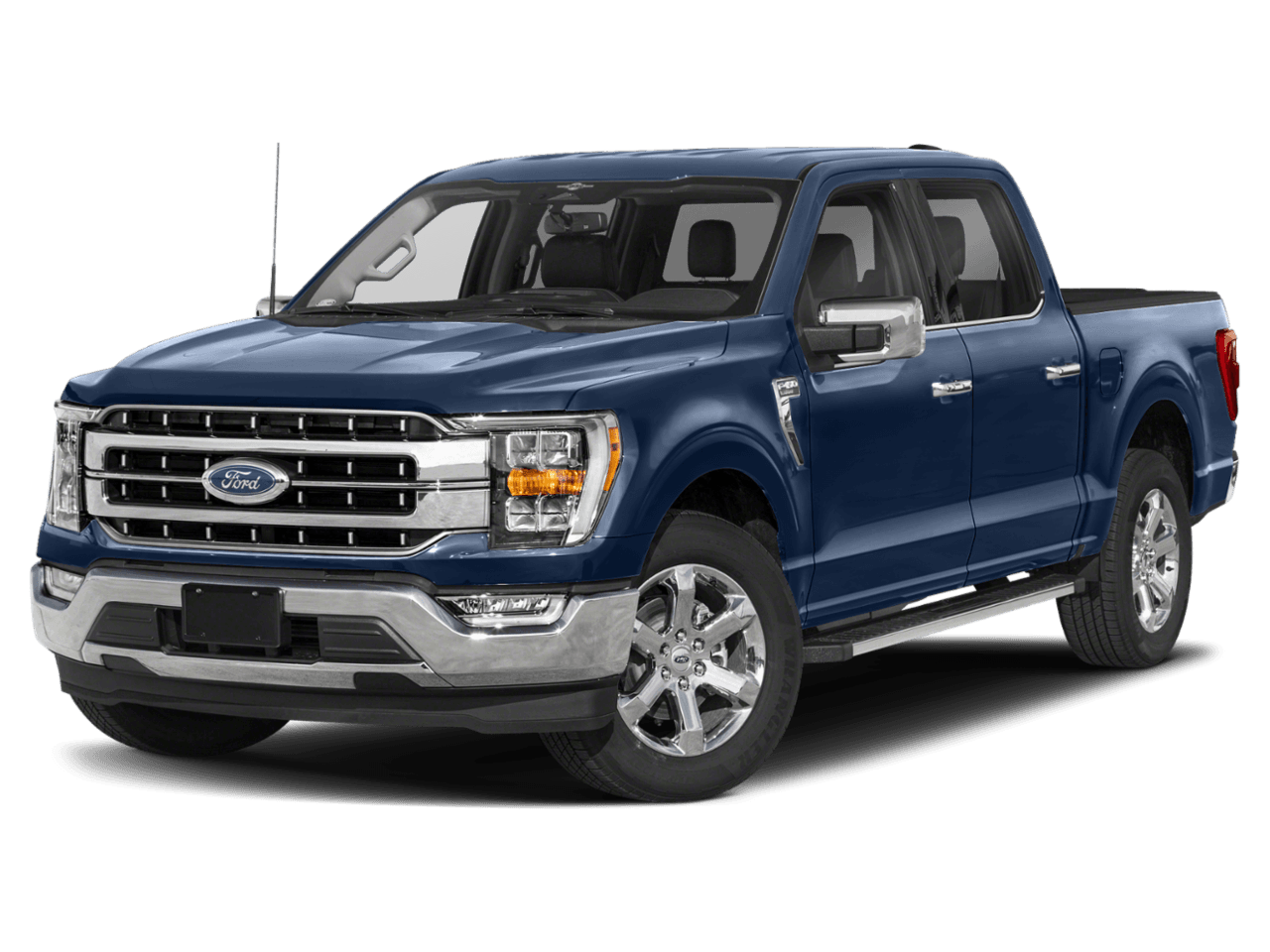 2023 Ford F-150 LARIAT - Front 3/4, facing to the left